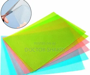 Antibacterial Fridge/Refrigerator Mats - 4pcs