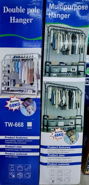 Multipurpose Hanger for Organizing Clothes, Shoes, and Bags.