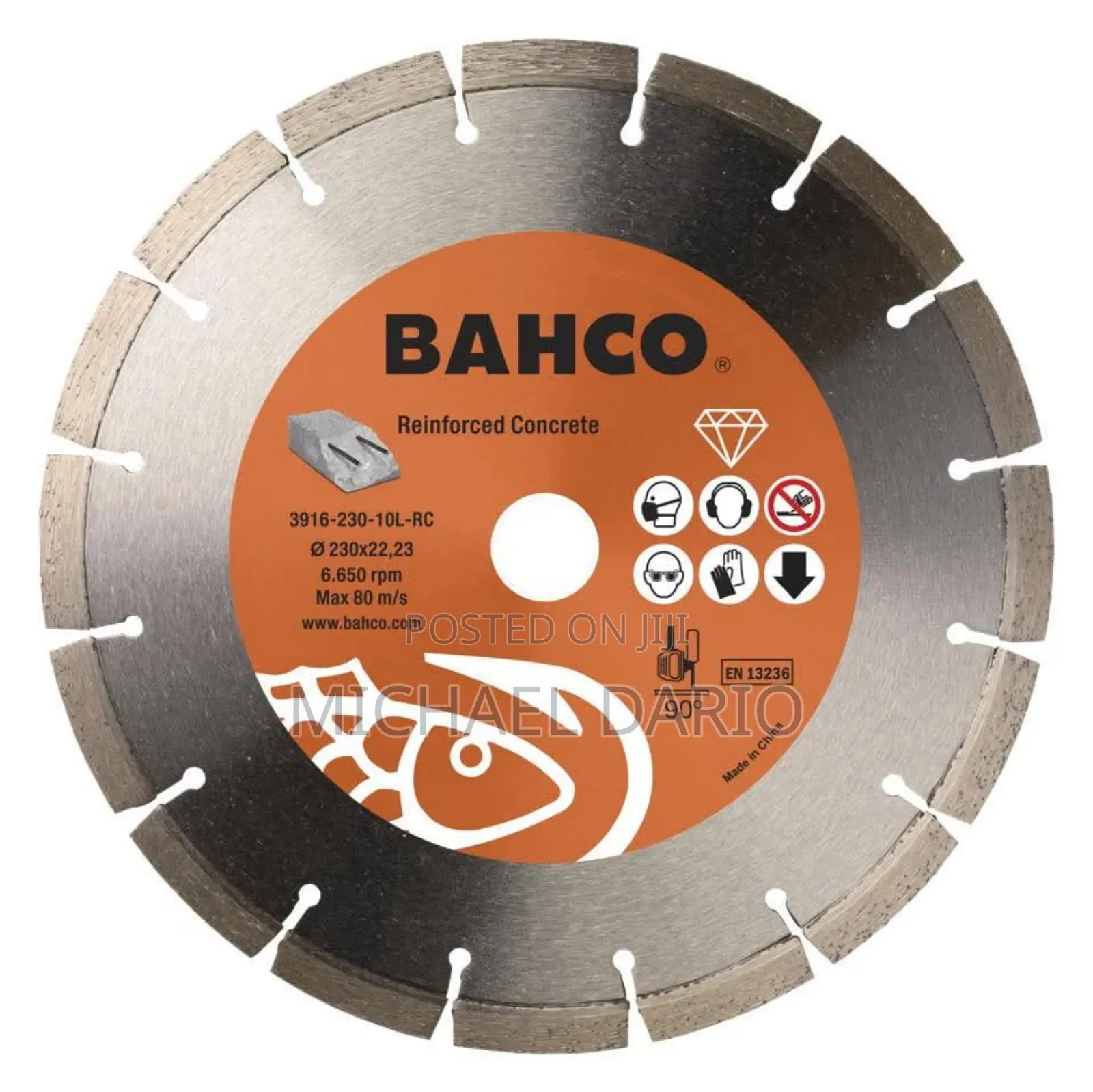 Bahco Abrasive Diamond Cutting Discs