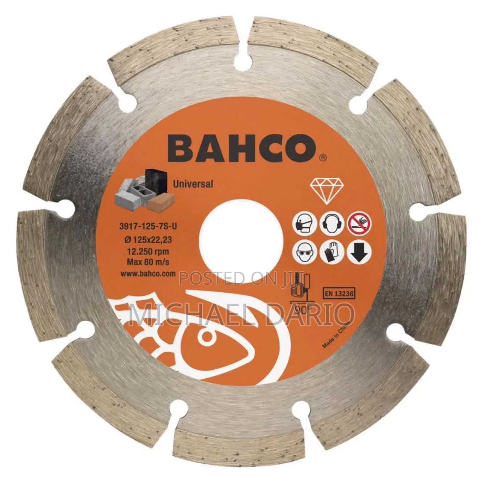 Bahco Abrasive Diamond Cutting Discs
