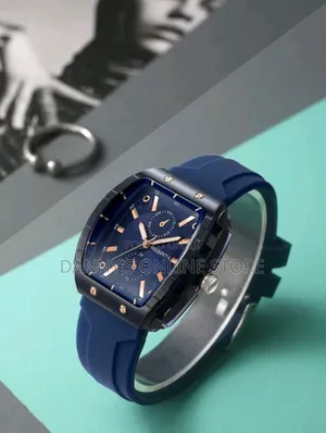 Rebirth Brand Unisex Quartz Watch With Simple Silicone
