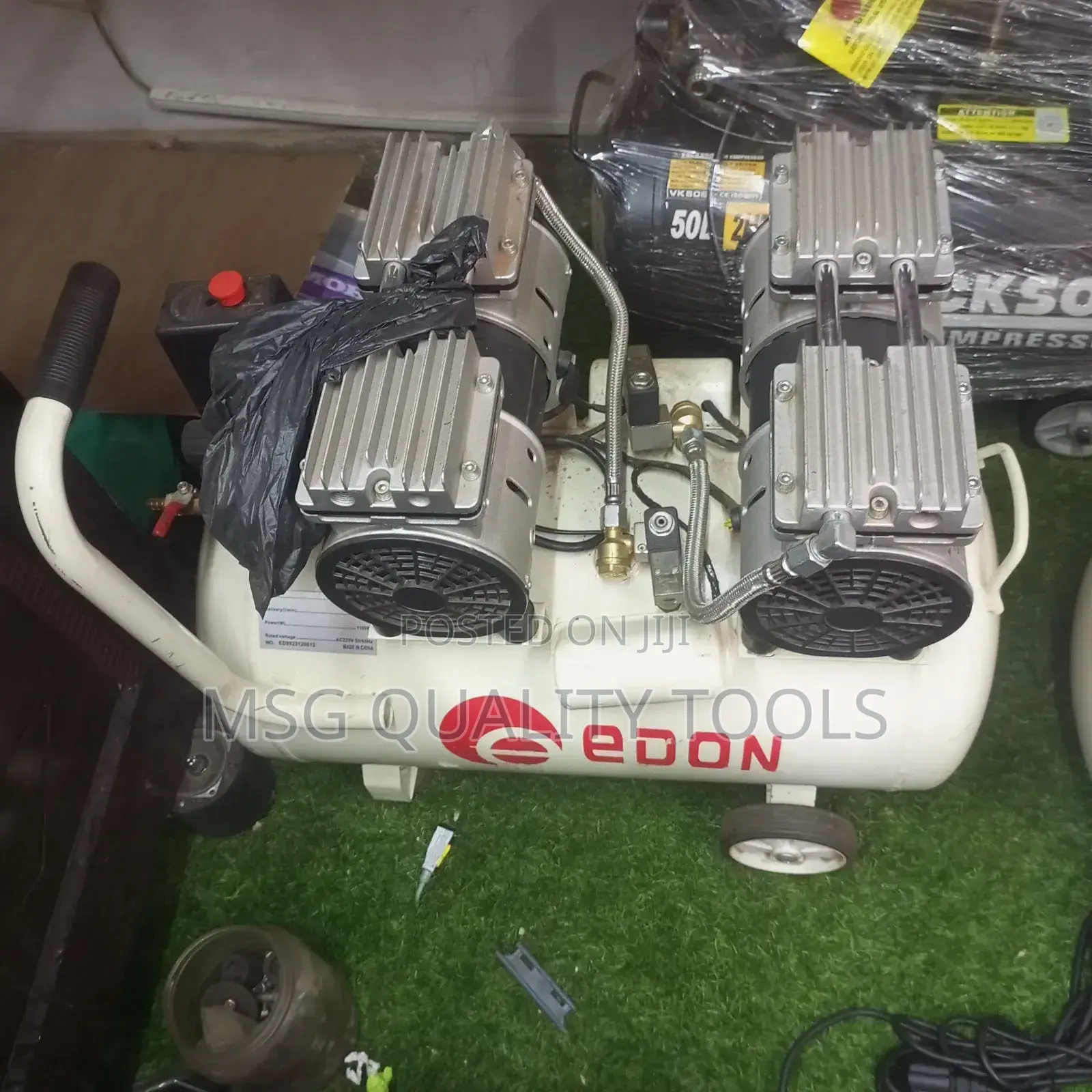 2 Piston Silent Compressor 50l