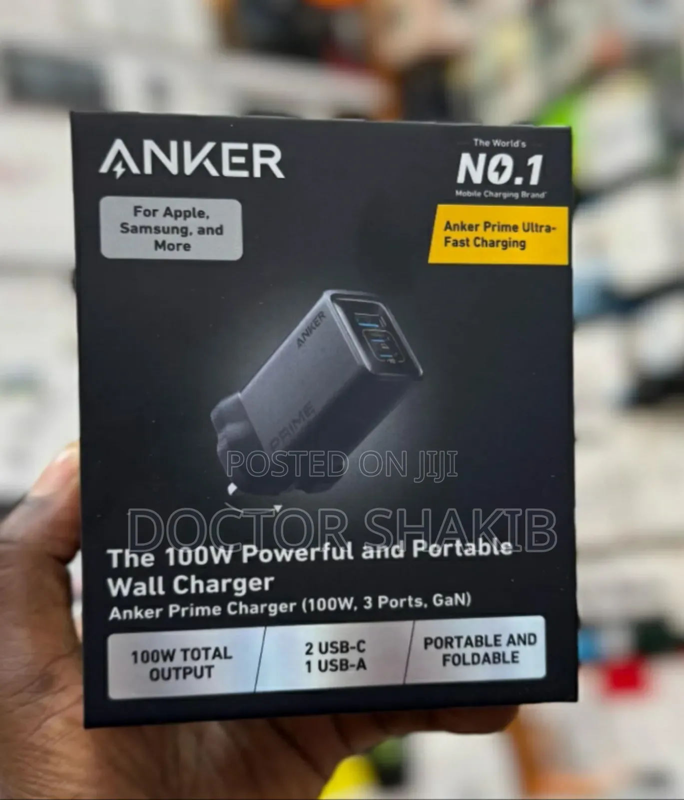 Original Anker Prime 100w Usb C Charger