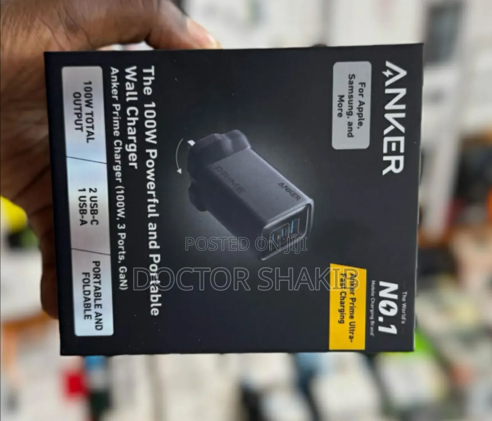 Original Anker Prime 100w Usb C Charger