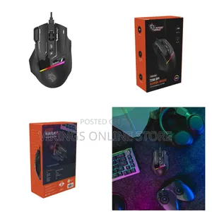 Porodo Gaming 7200 Dpi Gaming Mouse 8 Programmable Keys