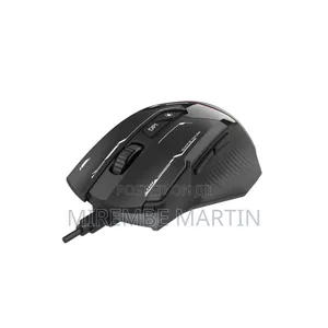 Porodo Gaming 8d RGB Wired Mouse Dpi 7200 - Black