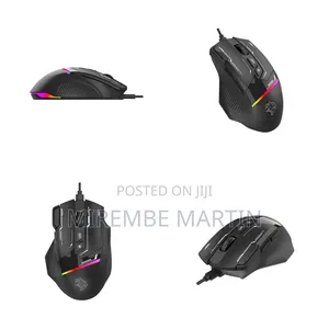 Porodo Gaming 8d RGB Wired Mouse Dpi 7200 - Black