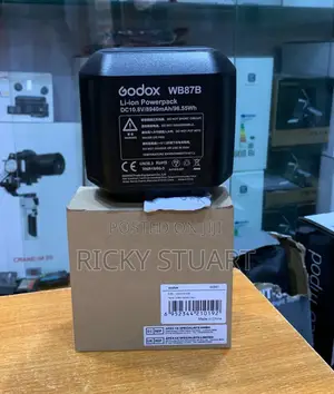 Godox Battery Wb87 Li-Ion Battery 11.1v/8700 Mah for Ad600
