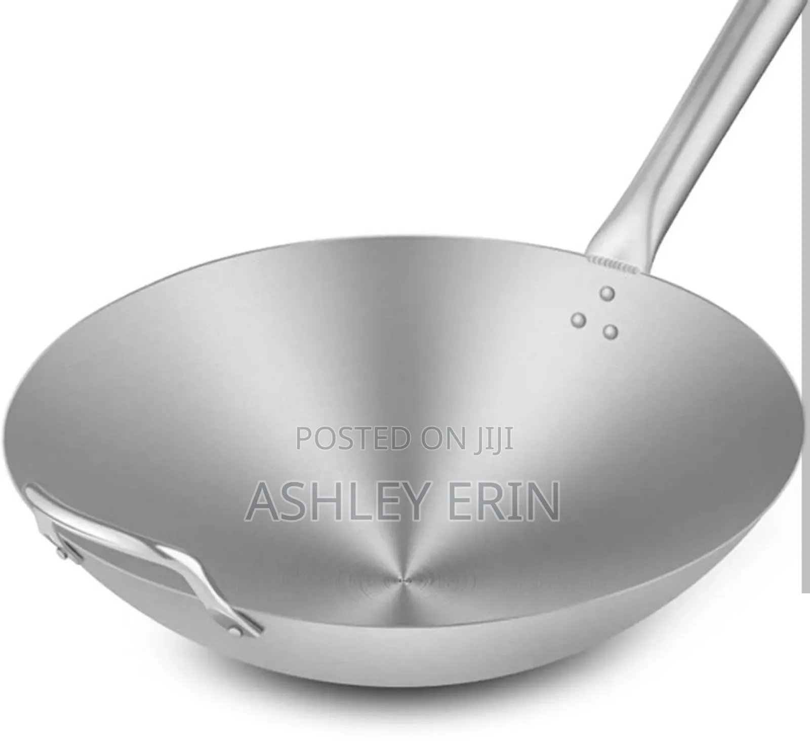 40cm Stainless Steel Frying Pan/Wok Pan