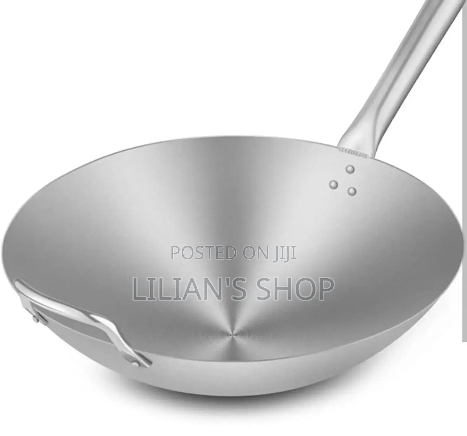 40cm Stainless Steel Frying Pan/Wok Pan