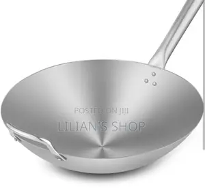 40cm Stainless Steel Frying Pan/Wok Pan