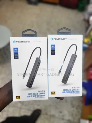 Powerology 6in1 Usb Hub