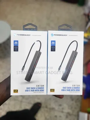 Powerology 6in1 Usb Hub