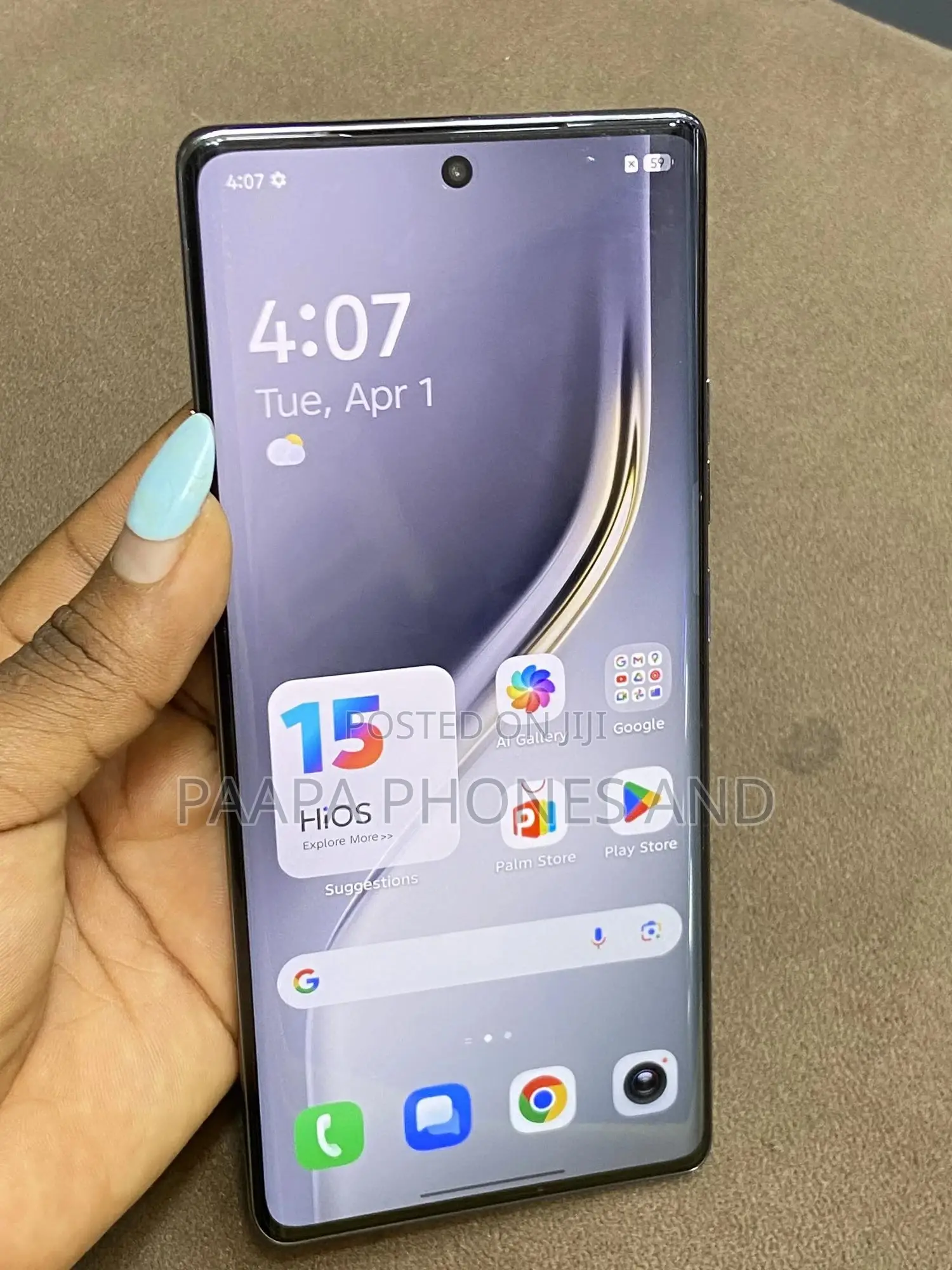 Tecno Camon 40 Pro 256 GB Gray