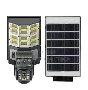 Solar Powered Street Light With 4g Camera - Motion Sensor
