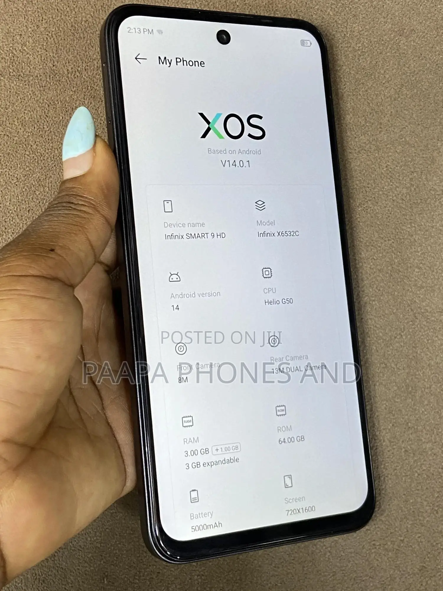Infinix Smart 9 64 GB Black