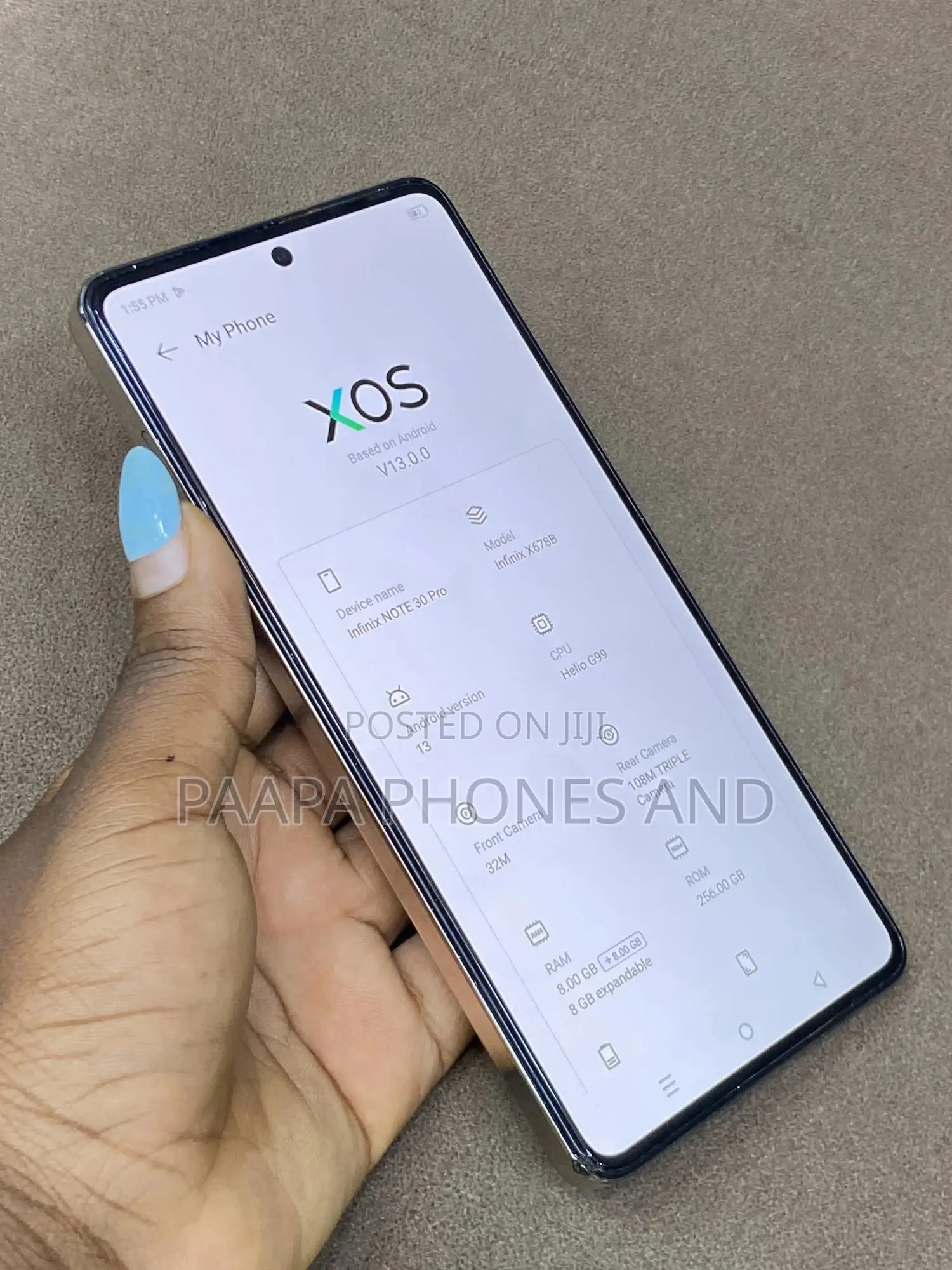 Infinix Note 30 Pro 256 GB Rose Gold