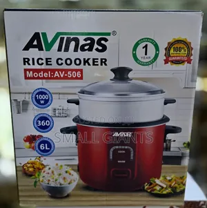 Avinas 6l Electric Pot Style Rice Cooker Steamer Multicooker