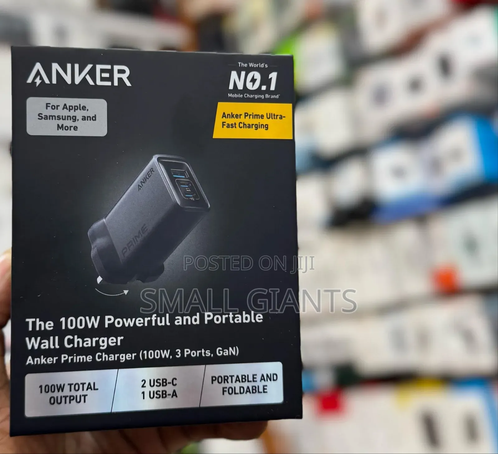 Anker Prime 100w Gan Wall Charger