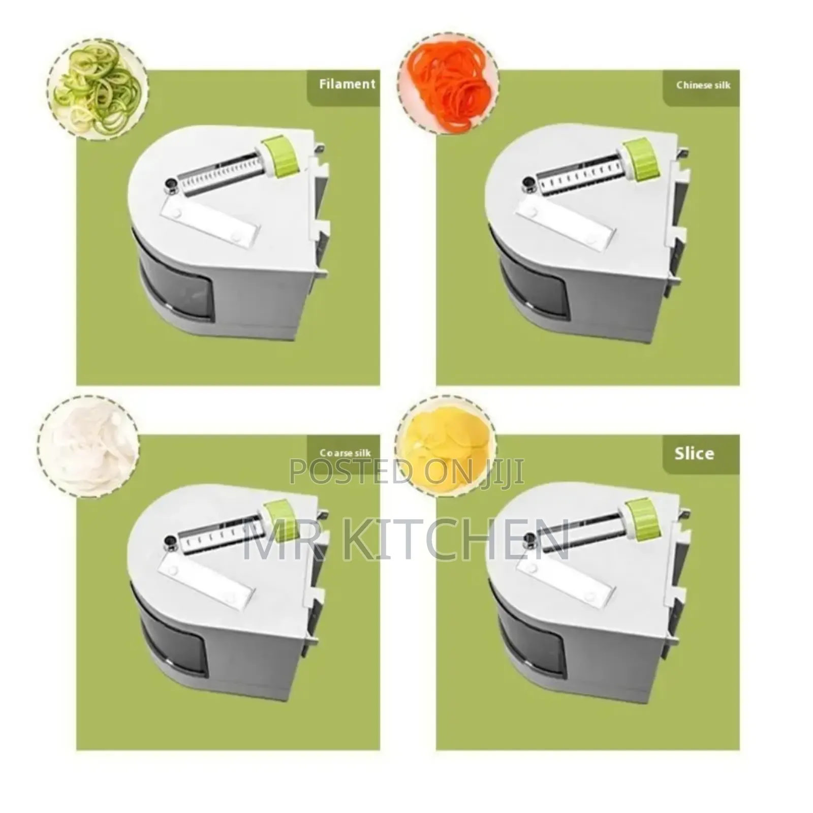 Portable Multifunctional Vegetable Slicer