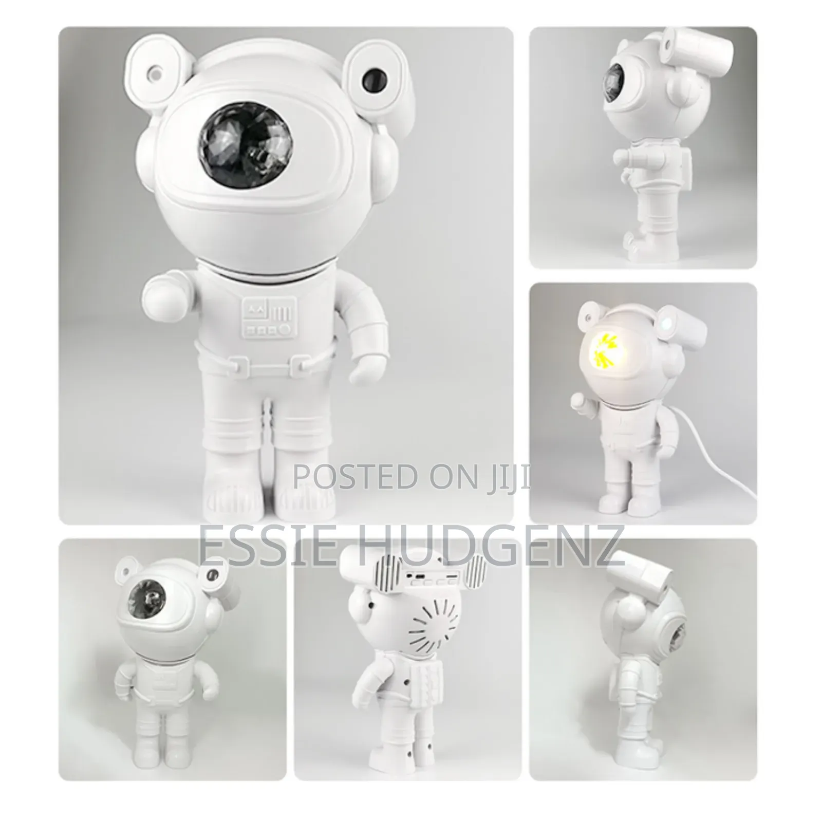 Astronaut Projection Light Sky Moon Star