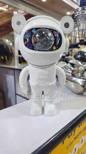 Astronaut Projection Light Sky Moon Star