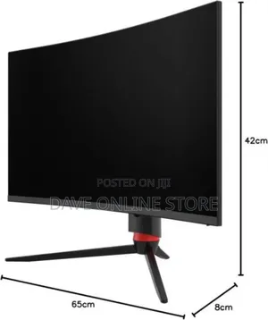 Porodo 27" Curved Gaming Monitor With 240hz Refresh Rate