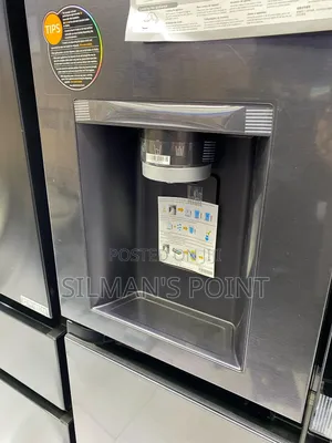 Lg Knock Knock Side by Side Fridge Black
