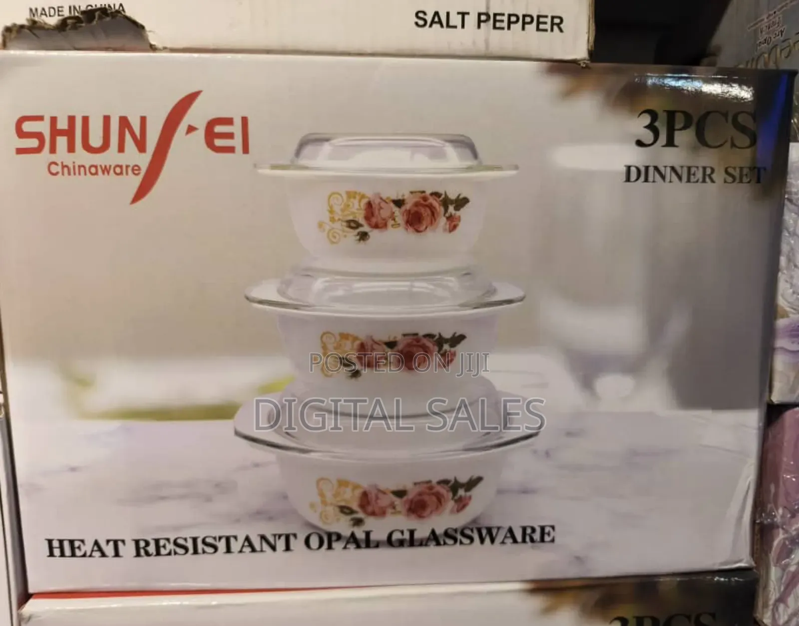 3 PCS Glassware Bowl