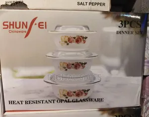 3 PCS Glassware Bowl