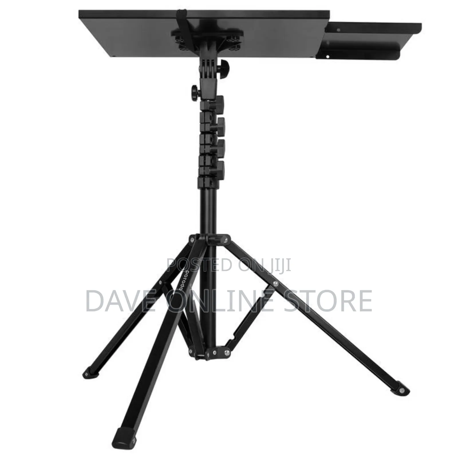 Porodo Multi-Function Stand Projector Laptop Black