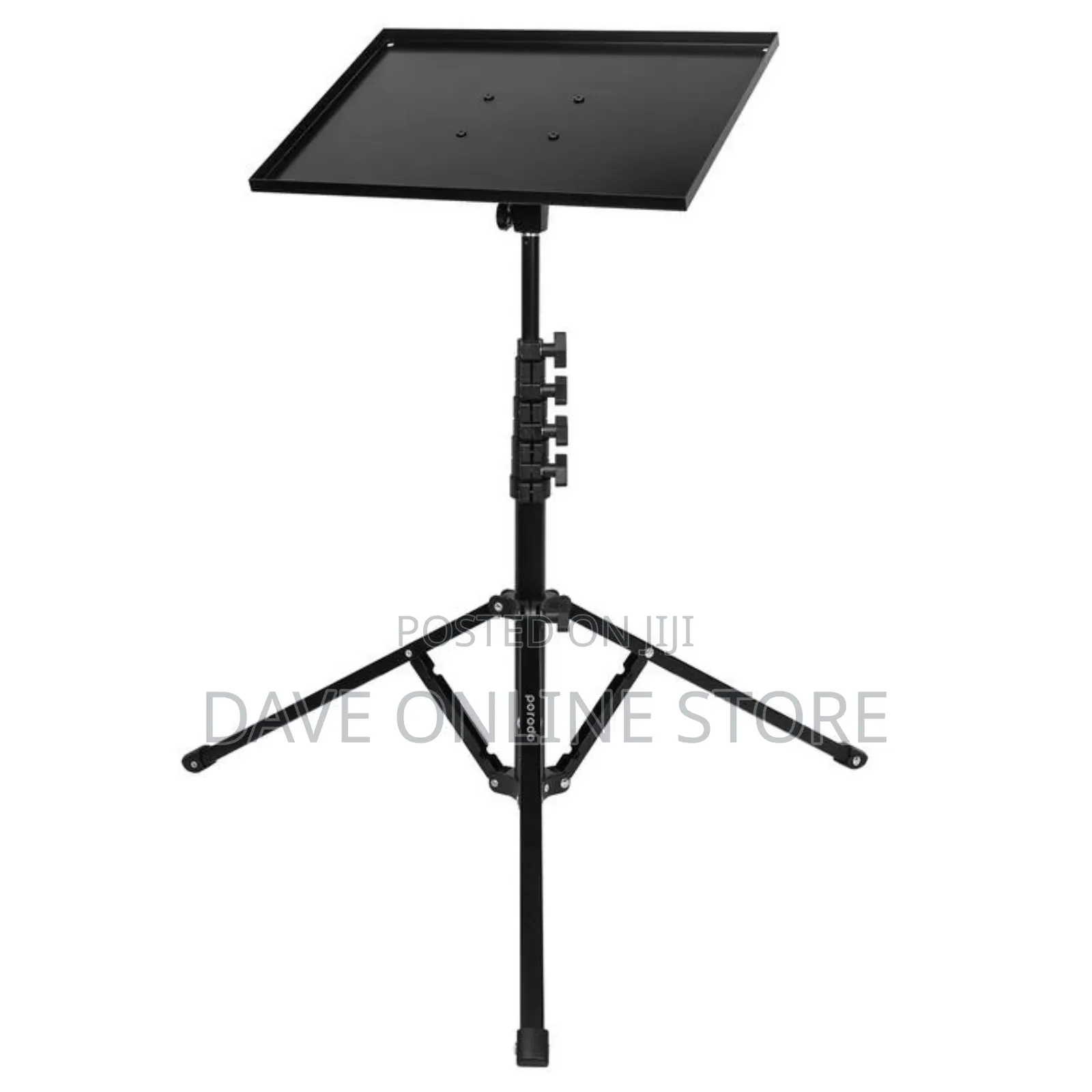 Porodo Multi-Function Stand Projector Laptop Black