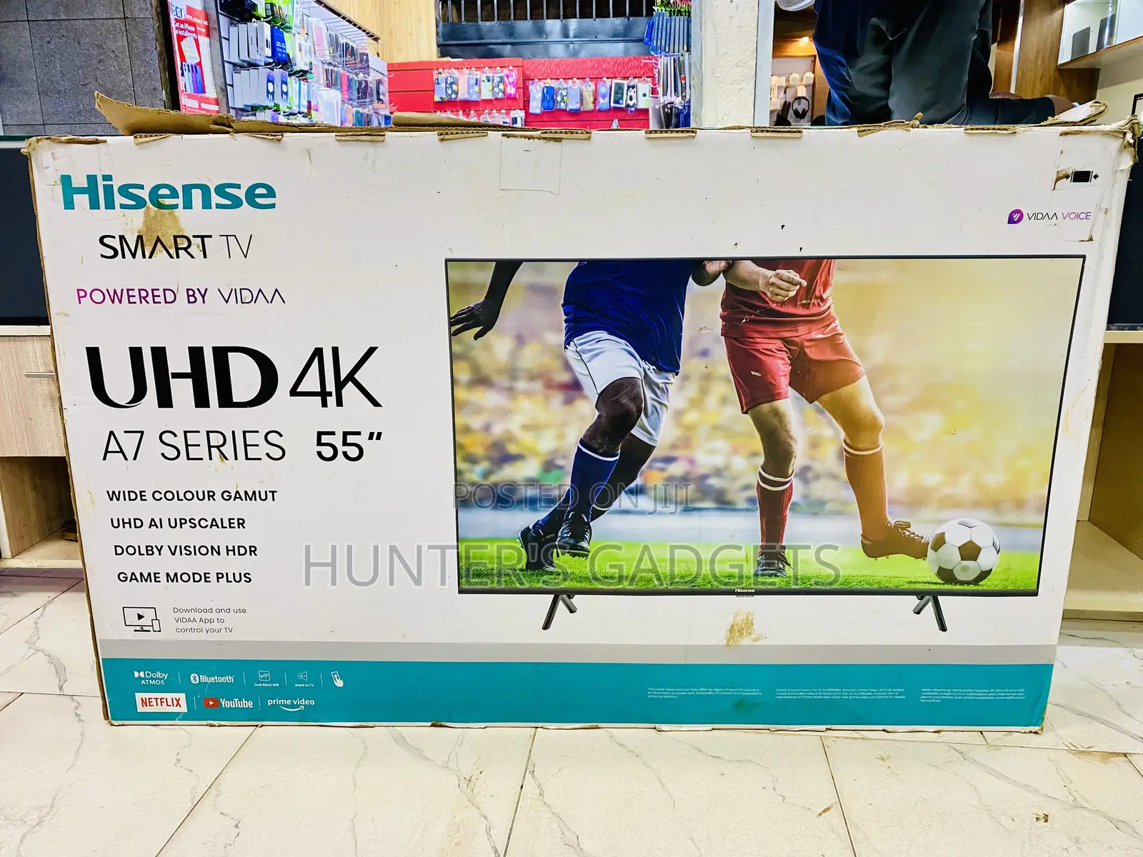 Hisense 55’ A7 Series Smart Uhd Frameless Digital Tv