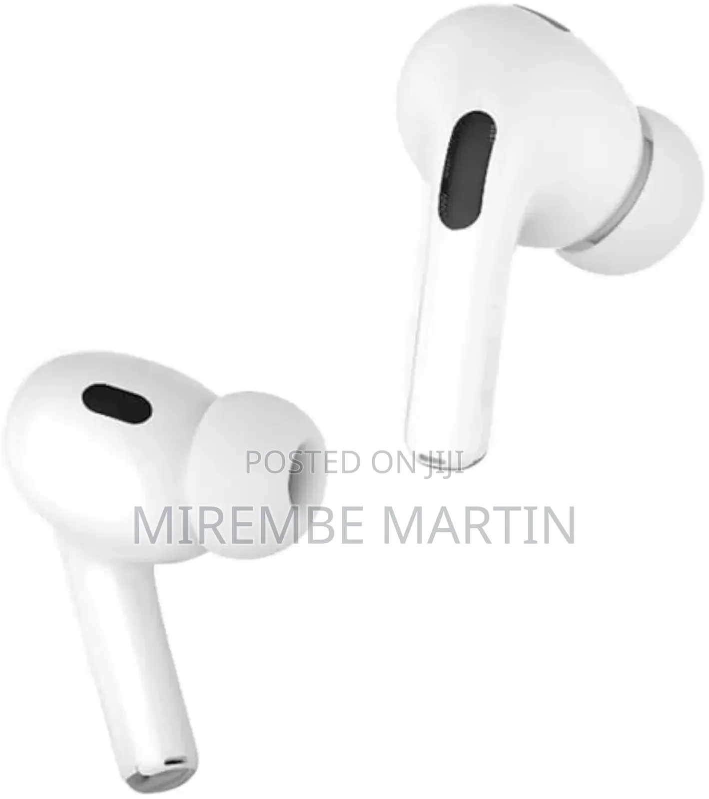 Porodo Blue Airpods Pro2 With Screen - White