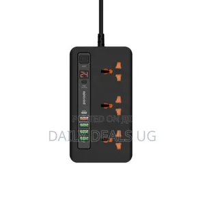 Porodo Multi-Port Power Hub 4 Usb-a/Usb-C Black