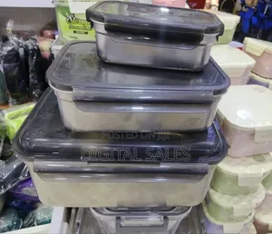 Rectangle Stainless Steel Food Container