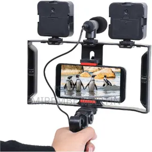 Plokama Pk-778 Vlogger Cellphone Video Kit,Led Photography,