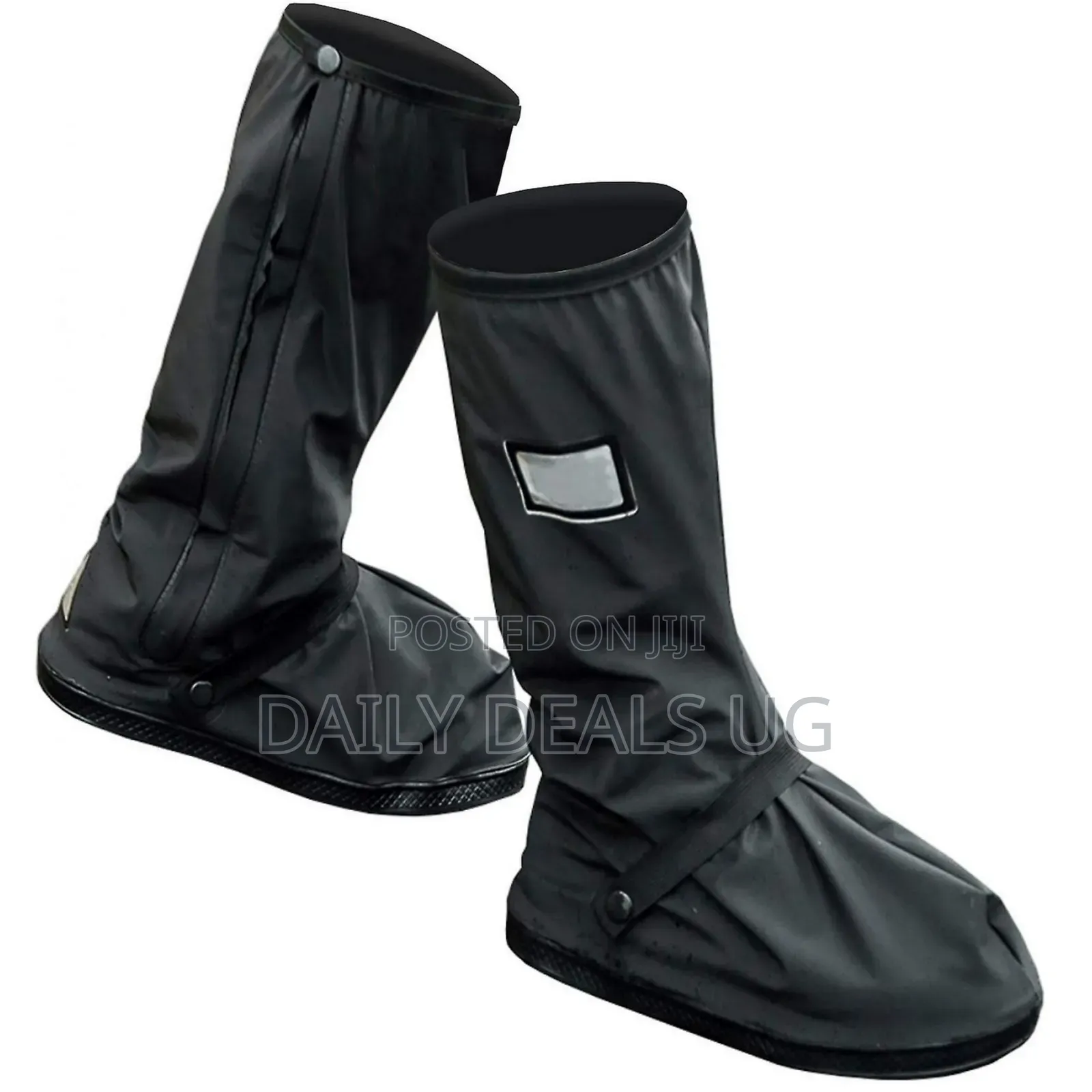 Rain Boot Shoe Cover Black