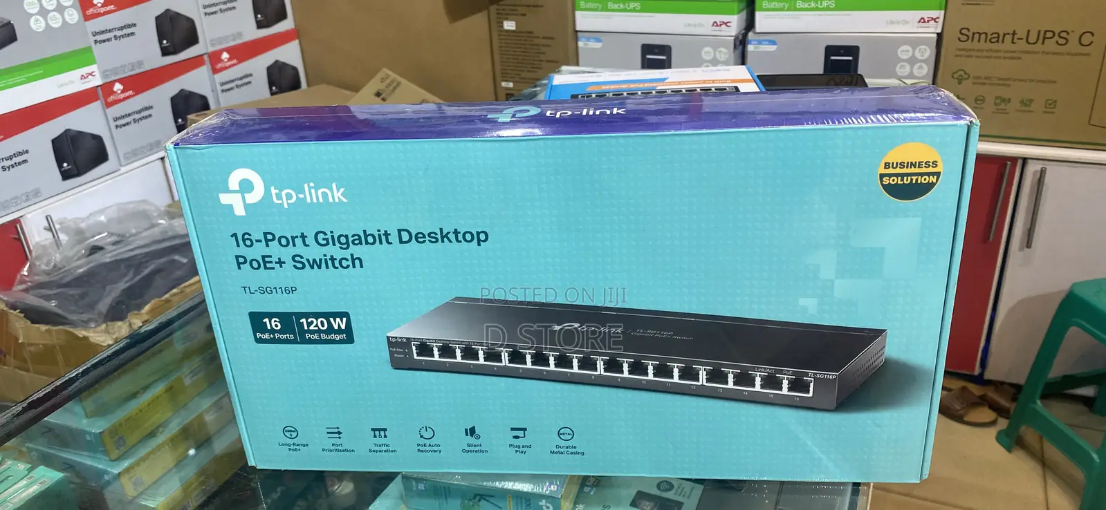 Tp-Link 16-Port Gigabit Desktop Poe Switch