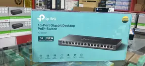 Tp-Link 16-Port Gigabit Desktop Poe Switch