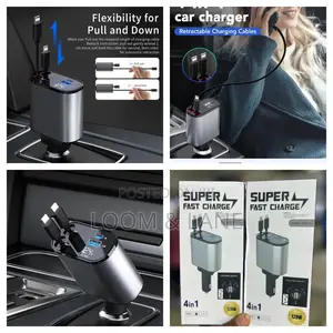 Super Fast Car Charger 120w