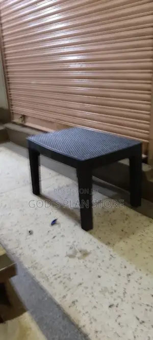 Black Plastic Table