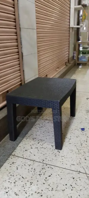 Black Plastic Table