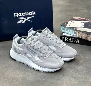 Original Gray Reebok Classic Legacy Trainer Sneakers
