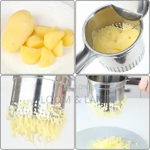 Stainless Steel Potato Masher/ Press