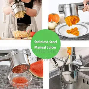 Stainless Steel Potato Masher/ Press