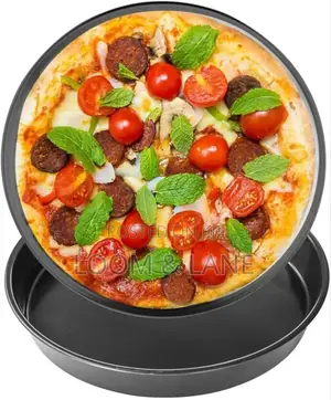Nonstick Pizza Steel Baking Round Oven Tray