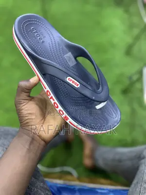 Original Navy Blue Crocs Flip Flops Rubber Sandals
