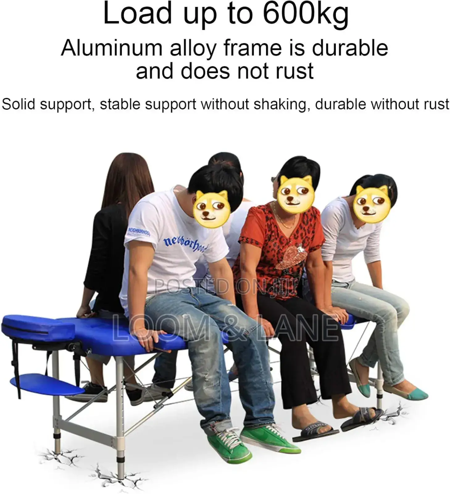 Aluminium Alloy Folding Massage Table