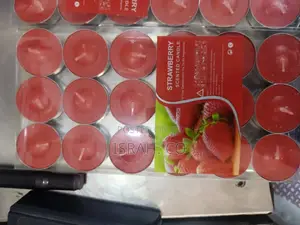 Packs of Strawberry-Scented Tea Light Candles